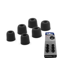 3 Pairs New In-Ear Noise Isolating Ear Tips Ear Pads Memory Foam Eartips juoda