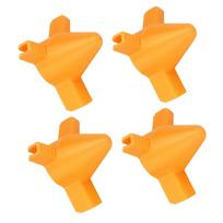 Ergonomic Quadcopter Base Height Enhancer for AVATA 360 Drones Landing Gear Minimizing Undercarriage Abrasion Risks oranžinė