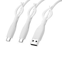 Silicone Charger Cable Protectors Cord Organizers For Multiple Devices And Travel Use balta