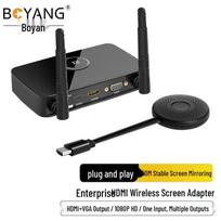 BOYANG 1080P Wireless HDMI Screen Mirroring & Extender