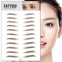 Cosmetics Water-based Lasting 6D Hair-like Eyebrow Authentic False Eyebrows Eyebrow Tattoo Sticker JY14