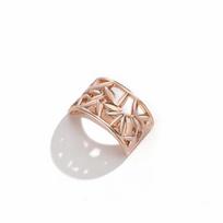 Arc Shape Metal Scarves Buckle Ring Zinc Zinc Zinc Alloy Scarves Brooches  Decoration rožinio aukso spalvos