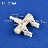 1Pcs Multi Way Distributor Aquarium Air Pump Hose Splitter  for Aquarium Air Pump 2 Ways