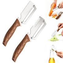 Stainless Vegetable, Peeler and Grater Set for Kitchen One Size