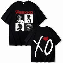 THE WEEKND After Hours Til Dawn Tour 2026 T-shirt Man Woman Harajuku Short Sleeve O-neck Casual Summer Shirt Gift Streetwear 4XL black