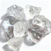 Natural Clear Quartz Rough Stone Bulk Raw White Crystal Chunks Aroma Diffuser Gemstone For DIY Craft Healing Chakra Home Decoration Mineral Specimens 90-100g balta