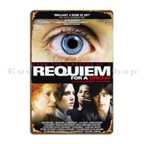 Requiem For A Dream Metal Sign Poster Garage Club Cave Print Bar Plaques Tin Sign Poster 20x30cm（7.8x11.8inch）