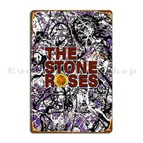 The Stone Roses Metalinė Plakato Plokštė Sienai Urvas Klubas Baras Sukurti Sienos Dekoras Spaudinys Skardinis Plakatas 20x30cm（7.8x11.8inch）