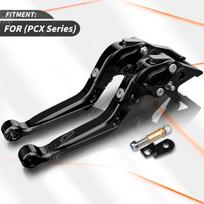 For Honda PCX 160 PCX 150 PCX 125 Motorcycle Parking Brake Lever Set Folding Handle Levers with Parking Lock Stopper Accessories Disc - Drum