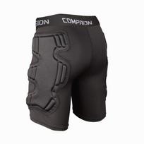 Professional rugby soccer shorts with Jockstrap goalkeeper shorts survetement football training goal keeper pants tights helmet S