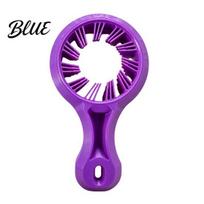 Soft PLA Grip Tool Multifunctional Bottle Opener with Anti-Slip Grip Portable Labor-Saving Cap Lanyard Opener Wrench Multi-tooth Jar for violetinė