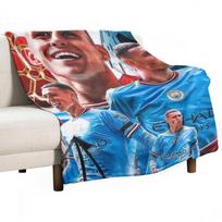 PHIL FODEN Mesti pledas Žieminiai lovos pledai Prabangus dizainerio pledas Vasaros pledas Size: 75*100cm, Weight: 230 GSM brown