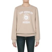 Guess Guess Lady Fleece Sweatshirt_Round Logo Rn4K04C1 Beg/M