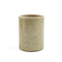 PU Glitter Pen Holder Pencil Cup Shiny for Women Girls Makeup Brush Holder Pu Leather Organizer Cup Gift for Desk Office rožinė