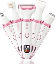 Bikini trimmers for women 5-in-1 Trimmer Bikini Trimmer for Women |MultipurposeTrimmer & Facial Hair Removal Machine | 120 Mins Runtime (Pack of 1)