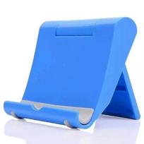 Phone Stand Adjustable Cell Phone Holder for Desk Home Travel one size mėlyna