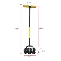 Manual Lawn Aerator, Labor-saving Soil Coring Puncher for Garden & Orchard, Handheld Soil Loosening Tool