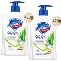 Safeguard Aloe Vera Antibacterial Hand Soap (2x420g)