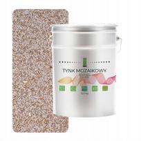 Beige resin mosaic plaster with mica 12.5kg frost-resistant marmorite m64