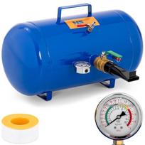 Inflator zbiornik ciśnieniowy do pompowania kół opon z manometrem 6-8 bar 38.5 l
