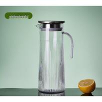 Acrylic Plastic Striped Cold Water Pitcher