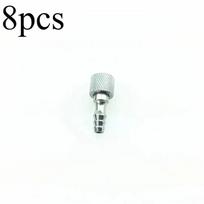 8pcs for Spray Pen 1/8 Connector Air Pump Dedicated Conversion Head Suitable for 6mm Air Tube 8mm Air Tube (Electric Vehicle )