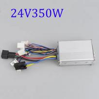 Electric Bike Brush Controller 24V/36V/48V 350W/500W/800W/1000W Dual Controller E-bike Scooter Tricycle DC Controller 24V 350W