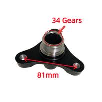 For BMW 520 525 530 730 750 760 F02 F10 F18 2008-2017 34 Gears 100% NEW Rear Axle Differential Flange Car Accessories 81 mm 34Gears