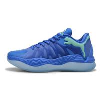 PUMA Hali 1 Unisex Classic Trendy Mid Top Cushioned Breathable Supportive Rebound Basketball Shoes Blue 313450-01 40