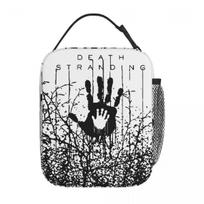 Forest Death Stranding Game Insulated Lunch Bag Portable Lunch Container Thermal Bag Tote Lunch Box Beach Travel Bento Pouch One Size