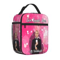 Bestselling Mr World Pitbull Bold Color Cooler Lunch Bag Gym Post-Workout Small Lunch Bag One Size