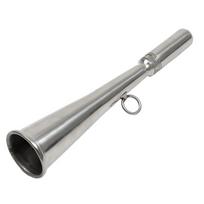 Marine Handheld Foghorn Stainless Steel Loud Air Horn High Decibel Marine Horn for Fishing Boats Yacht Accessories sidabras