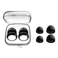 Durability Silicone Earplugs with Storage Box Ear Tip for Easy Carrying Reduces Noise Effectively in Airplanes and Offices 1