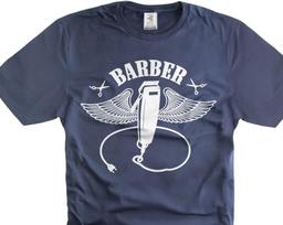 Barber Wings T-Shirt: Funny Hairdresser Gift 2XL