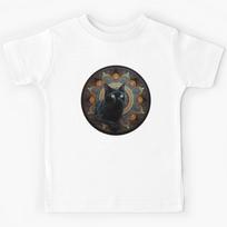 Cat Noir #2300 | Black Cat Kids T-Shirt 160