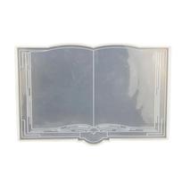 Epoxy Opening Book Silicone Mold Serving Board Mold for Home Decorations 1 balta