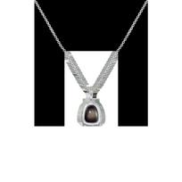 Lola Rose [New for Autumn] Light Trace Series#Good Luck Obsidian Necklace Women's LR53202 juoda