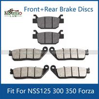 Fit For NSS125 Forza 2015 - 2025 NSS 300 FORZA ABS 2018-2019 SH125 SH150 2013-2024 Brake Pads Front Rear NSS 350 FORZA ABS 21-25 1 Set