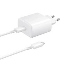 Ładowarka sieciowa samsung ep-ta845ewe 45w z kablem usb-c 1.8m - biała