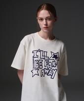 Kenda Motto Letteing T-Shirt (Ivory) Ivory/S