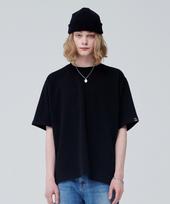 Moz Moz Standard Double-Sided Short Sleeve T-Shirt_Black 1