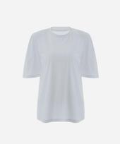 Limnic Supima Padded Shoulder T-Shirt (White) White/M