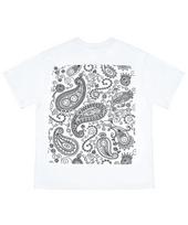 Arcane Punk Unique Paisley Tee White White/L