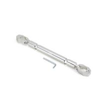 Adjustable Motorcycle Balance Bar Steering Wheel Reinforce Stand  Handlebar Extension sidabras