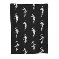 Travis Scott Rapper Utopia Maximus Flannel Throw Blankets Cactus Jack Hip Hop Blankets for Home Travel Ultra-Soft Bedding Throws Size: 75*100cm, Weight: 230 GSM