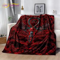 Viking Norse Mythology God Loki Soft Plush Blanket,Flannel Blanket Throw Blanket for Living Room Bedroom Bed Sofa Office Cover Size: 75*100cm, Weight: 230 GSM