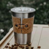 Hot Sale Office Gift Coffee Metal Water Bottle Outdoor Camping Water Coffee Beer Mug Stainless Steel Travel Coffee Cup 300ml-500ml