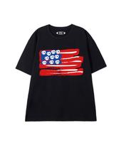 Biel Pretzel Flag Short Sleeve T-Shirt Black M