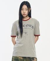 Slow Record House Record Ringer Tea_Melange Gray Melange Grey/S