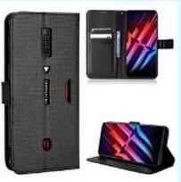 Newest for ZTE nubia Red Magic 6 / 6 Pro Diamond Texture Leather Phone Case For ZTE nubia Red Magic 6&Opp Bag juoda